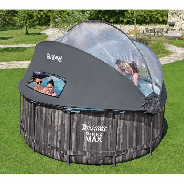 BESTWAY STEEL PRO MAX FRAME POOL SET MIT VERDECK Ø 366 X 122 CM – Bild 2