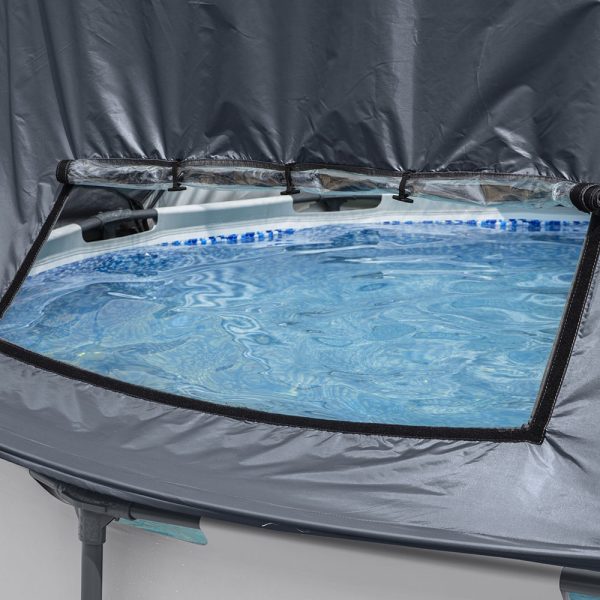 BESTWAY STEEL PRO MAX FRAME POOL SET MITFILTERPUMPE + VERDECK Ø 366 X 100 CM – Bild 8