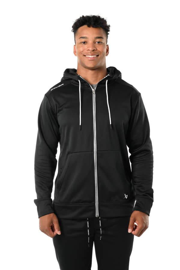 Bauer Team Fleece ZipHoodie SR | Sportsness.ch