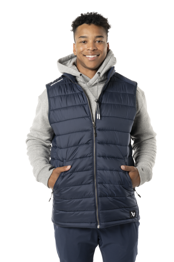 Bauer Team Puffer Vest SR | Sportsness.ch