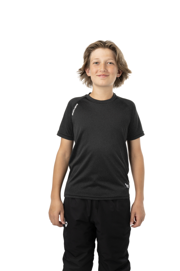 Bauer Team SS Tech Tee YTH | Sportsness.ch