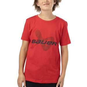 Bauer Core SS Lockup Tee JR | Sportsness.ch