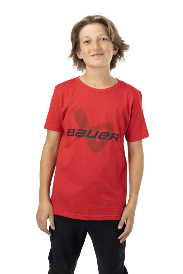 Bauer Core SS Lockup Tee JR | Sportsness.ch