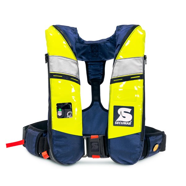 SECUMAR AUFBLASBARE RETTUNGSWESTE SIERRA 300 NEON | Sportsness.ch