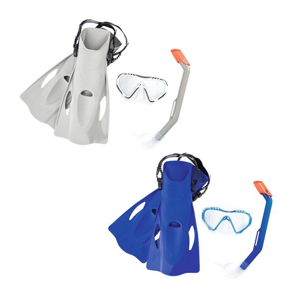 BESTWAY HYDRO-SWIM SCHNORCHEL-SET FÜR KINDER 7+ FIREFISH | Sportsness.ch