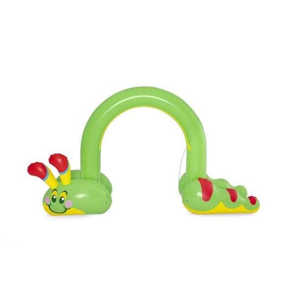 BESTWAY WASSERSPRINKLERBOGEN JUMBO CATERPILLAR 338 X 110 X 188 CM | Sportsness.ch