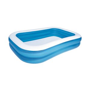 BESTWAY BLUE RECTANGULAR FAMILY POOL 262 X 175 X 51 CM | Sportsness.ch