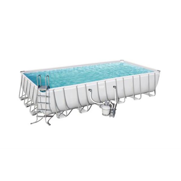 BESTWAY POWER STEEL POOL KOMPLETT-SET 732 X 366 X 132 CM | Sportsness.ch