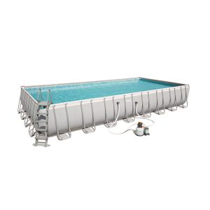 BESTWAY POWER STEEL AUFSTELLPOOL-SET 956X 488 X 132 CM | Sportsness.ch