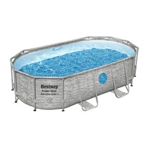 BESTWAY POWER STEEL SWIM VISTA SERIES IIFRAME POOL KOMPLETT-SET 427X250X100 | Sportsness.ch