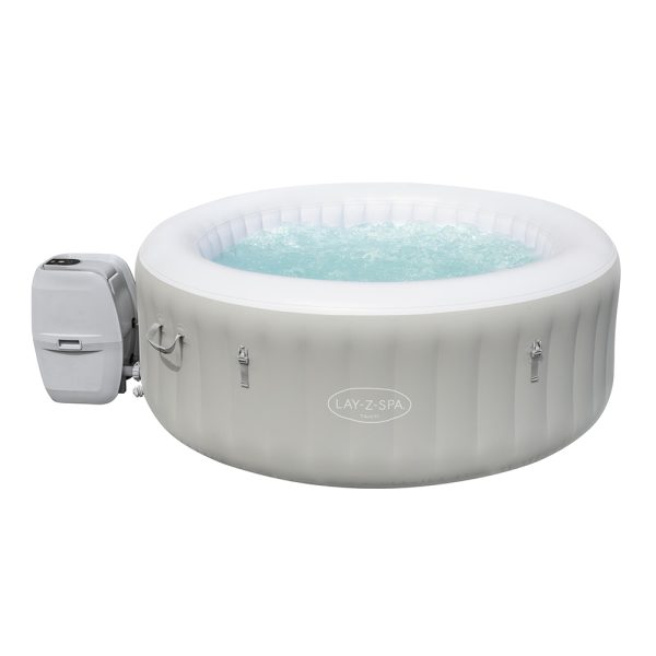 LAY-Z-SPA WHIRLPOOL TAHITI AIRJET MIT LED-BELEUCHTUNG FÜR BIS ZU 4 PERSONEN | Sportsness.ch