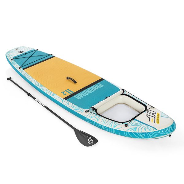 HYDRO-FORCE SUP BOARD-SET PANORAMA MIT SICHTFENSTER 340 CM | Sportsness.ch