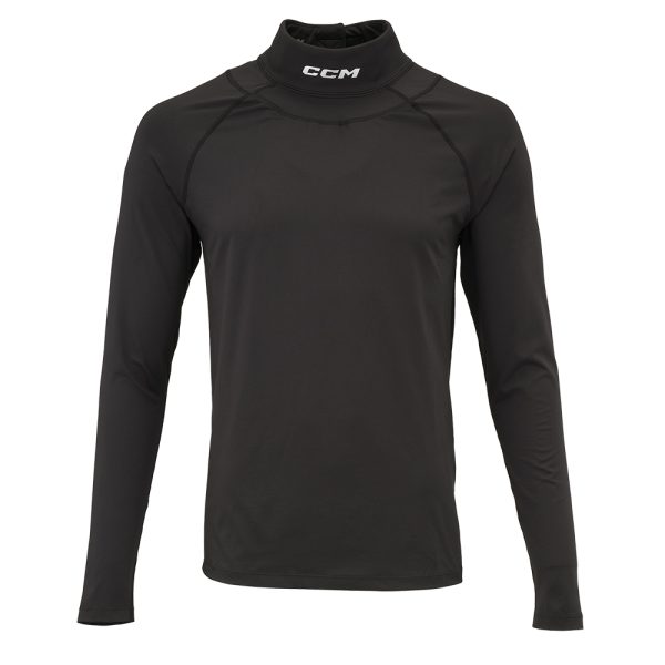 CCM NECKGUARD LONG SLEEVE COMPRESSIONSENIOR | Sportsness.ch