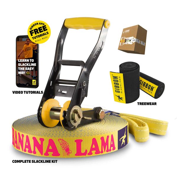 GIBBON SLACKLINE-SET BANANA LAMA – Bild 2