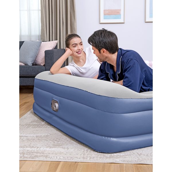 BESTWAY TRITECH QUEENSIZE-LUFTBETT MIT INTEGRIERTER ELEKTROPUMPE 203X152X46 CM – Bild 4