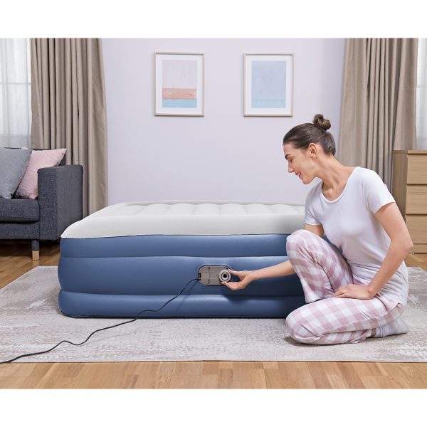 BESTWAY TRITECH QUEENSIZE-LUFTBETT MIT INTEGRIERTER ELEKTROPUMPE 203X152X46 CM – Bild 6