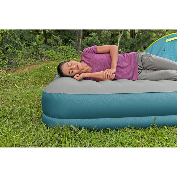 BESTWAY ALWAYZAIRE FORTECH MIT MOBILER, AKKUBETRIEBENER DOPPELPUMPE 203X152X36 – Bild 10