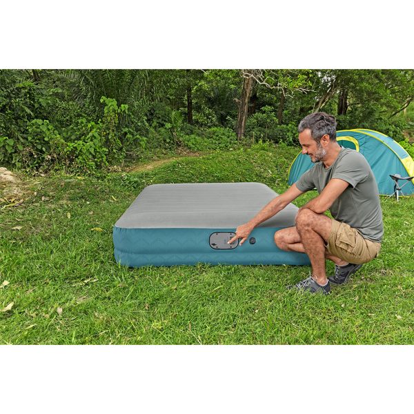 BESTWAY ALWAYZAIRE FORTECH MIT MOBILER, AKKUBETRIEBENER DOPPELPUMPE 203X152X36 – Bild 13