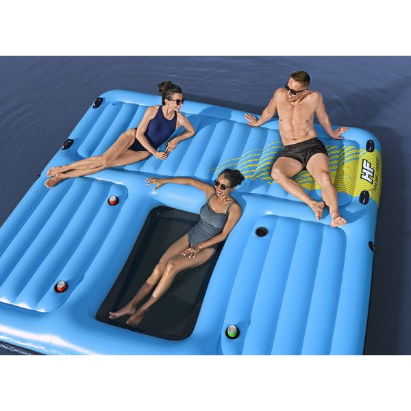 BESTWAY BADEINSEL SUMMER SLIDE MIT WASSERRUTSCHE 365 X 295 CM – Bild 4