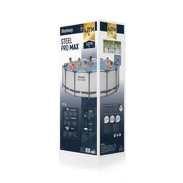 BESTWAY STEEL PRO MAX POOL KOMPLETT-SET427 X 122 CM – Bild 3