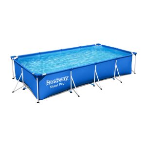 ECKIG MIT FILTERPUMPE 400 X 211 X 81 CM | Sportsness.ch