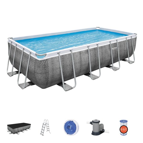 BESTWAY POWER STEEL FRAME POOL KOMPLETT-SET 549 X 274 X 122 CM – Bild 3