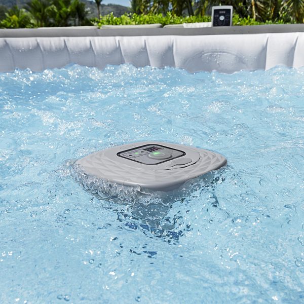 BESTWAY LAY-Z-SPA XTRAS SCHWIMMENDE, AKKUBETRIEBENE SALZWASSERANLAGE 0,5 G/ H – Bild 6