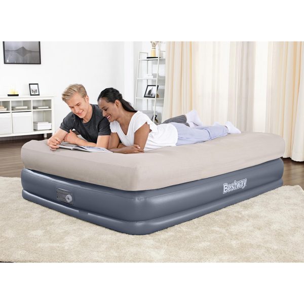 BESTWAY TRITECH QUADCOMFORT LUFTBETT MITINTEGRIERTER PUMPE 203 X 152 X 51 CM – Bild 3