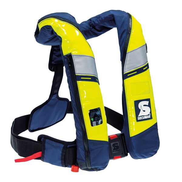 SECUMAR AUFBLASBARE RETTUNGSWESTE SIERRA 300 NEON – Bild 2