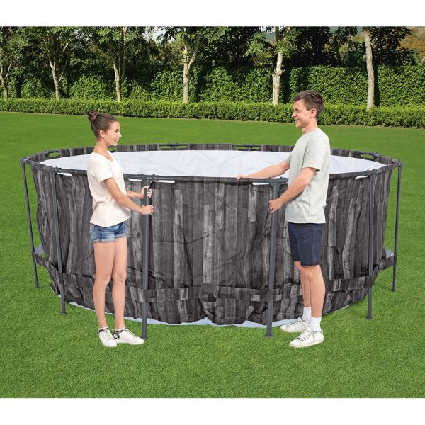 BESTWAY STEEL PRO MAX FRAME POOL SET MIT VERDECK Ø 366 X 122 CM – Bild 6