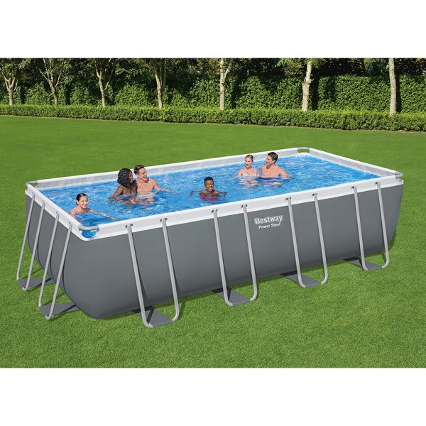 BESTWAY POWER STEEL FRAME POOL KOMPLETT-SET 549 X 274 X 132 CM – Bild 2