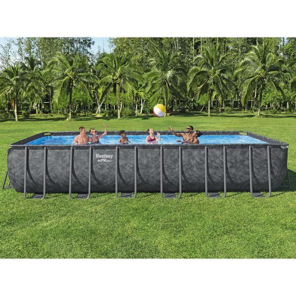 BESTWAY APX365 WINTERFESTES FRAME POOL KOMPLETT-SET MIT SANDFILTERANLAGE 732X366 – Bild 6