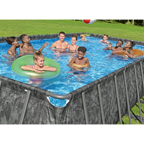 BESTWAY APX365 WINTERFESTES FRAME POOL KOMPLETT-SET MIT SANDFILTERANLAGE 732X366 – Bild 7