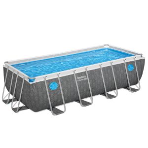 BESTWAY STEEL PRO MAX SPLASHVIEW FRAME POOL KOMPLETT-SET MIT FILTERPUMPE 488X244 | Sportsness.ch