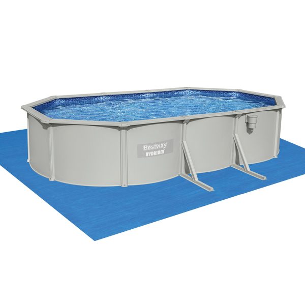BESTWAY HYDRIUM STAHLWANDPOOL KOMPLETT-SET MIT SANDFILTERANLAGE 610X36X122CM – Bild 6
