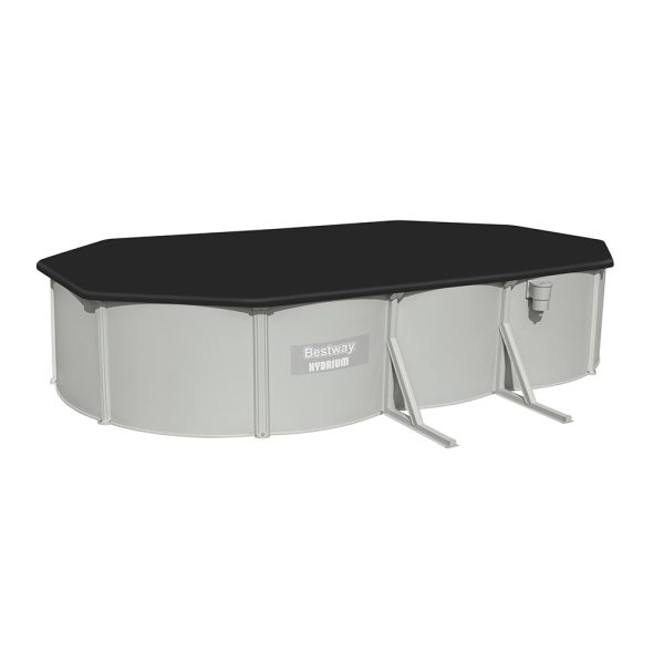 BESTWAY HYDRIUM STAHLWANDPOOL KOMPLETT-SET MIT SANDFILTERANLAGE 610X36X122CM – Bild 2