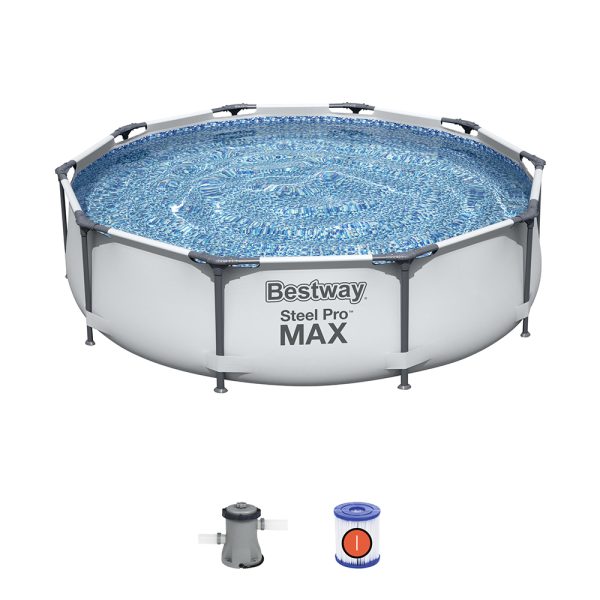 BESTWAY STEEL PRO MAX FRAME POOL SET 305X 76 CM – Bild 3