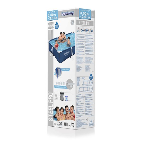 BESTWAY STEEL PRO AUFSTELLPOOL-SET 300 X201 X 66 CM – Bild 13