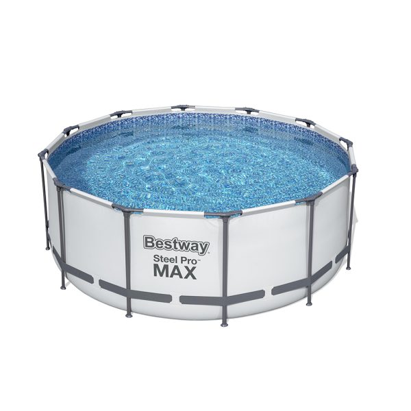 BESTWAY STEEL PRO MAX FRAME POOL KOMPLETT-SET 366 X 122 CM | Sportsness.ch