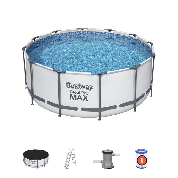 BESTWAY STEEL PRO MAX FRAME POOL KOMPLETT-SET 366 X 122 CM – Bild 4