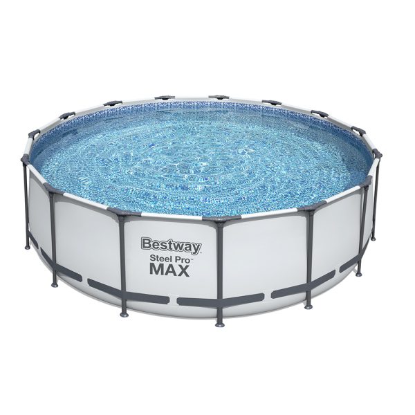 BESTWAY STEEL PRO MAX AUFSTELLPOOL-SET 457 X 122 CM | Sportsness.ch