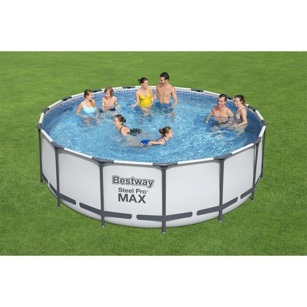 BESTWAY STEEL PRO MAX AUFSTELLPOOL-SET 457 X 122 CM – Bild 2