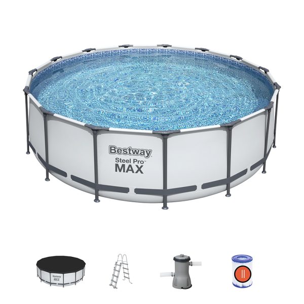 BESTWAY STEEL PRO MAX AUFSTELLPOOL-SET 457 X 122 CM – Bild 3