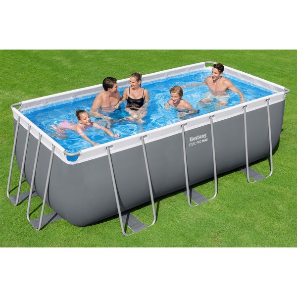 BESTWAY POWER STEEL FRAME POOL-SET 412 X 201 X 122 CM – Bild 8