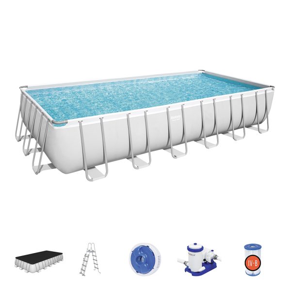 BESTWAY POWER STEEL POOL KOMPLETT-SET 732 X 366 X 132 CM – Bild 3