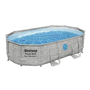 BESTWAY POWER STEEL SWIM VISTA SERIES IIFRAME POOL KOMPLETT-SET 488X305X107 | Sportsness.ch