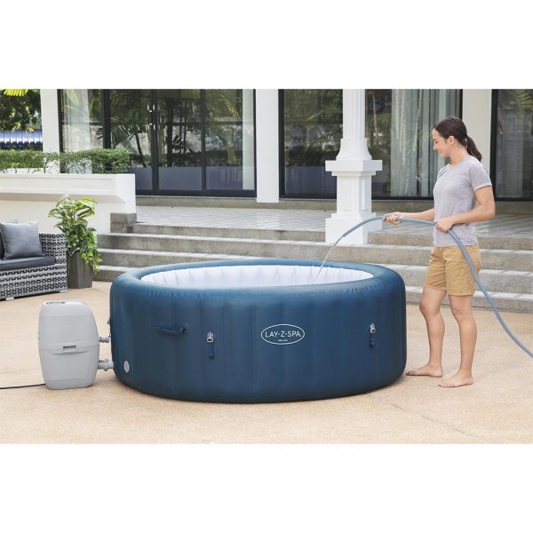 LAY-Z-SPA MILAN AIRJET PLUS WHIRLPOOL MIT APP-STEUERUNG FÜR BIS ZU 6 PERSONEN – Bild 16