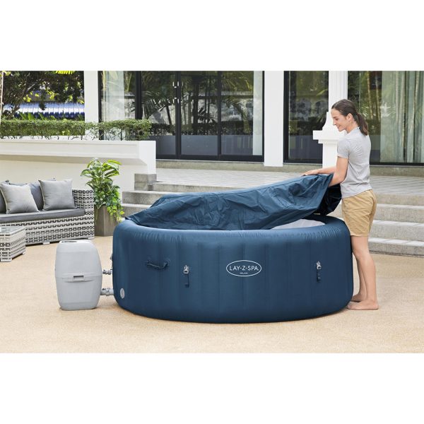LAY-Z-SPA MILAN AIRJET PLUS WHIRLPOOL MIT APP-STEUERUNG FÜR BIS ZU 6 PERSONEN – Bild 17