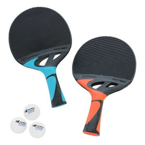 CORNILLEAU TISCHTENNISSCHLÄGER-SET TACTEO DUO INKL. 3 BÄLLE | Sportsness.ch