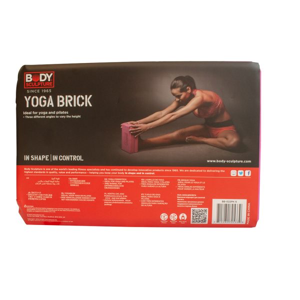 BODY SCULPTURE YOGA BLOCK – Bild 2